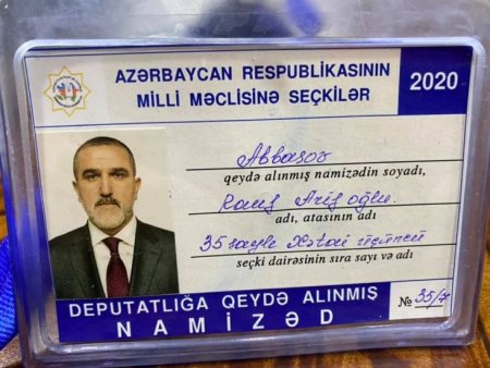 Rauf Arifoğlunun deputatlığa namizədliyi qeydə alındı