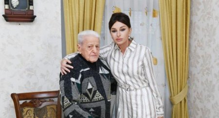 Mehriban Əliyeva 90 yaşlı xalq artistini təbrik etdi