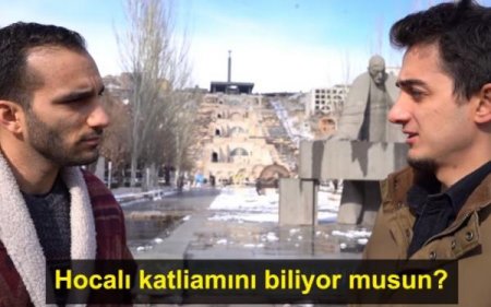Türk blogger İrəvana getdi, ermənilərdən Xocalını soruşdu VİDEO