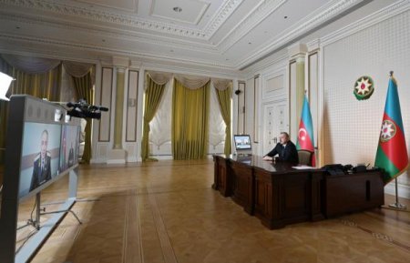 İlham Əliyev yeni Baş prokuroru videoformatda qəbul etdi