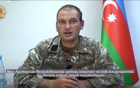 Saxlanılan erməni diversiya qrupunun komandiri danışdı -VİDEO