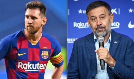 "Barselona"nın prezidenti Messi ilə görüşdən imtina etdi