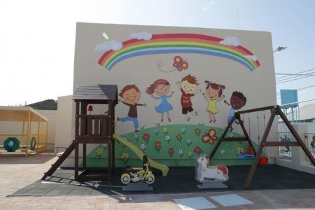 Heydər Əliyev Fondu tərəfindən inşa edilmiş uşaq bağçalarının açılışı oldu — FOTOLAR