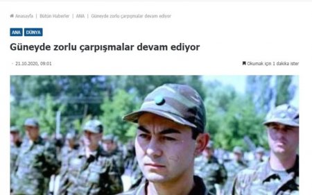 Ermənistan mətbuatı Sərdar Ortacı Qarabağda “öldürdü”