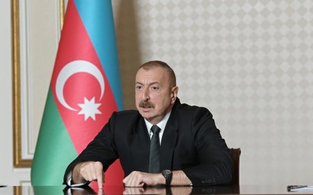 İlham Əliyev: "Kürəkçay müqaviləsində erməni xalqı haqqında bir kəlmə də yoxdur"