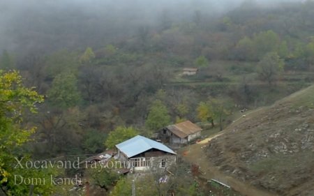 Xocavəndin işğaldan azad olunan Domi kəndinin görüntüləri - VİDEO