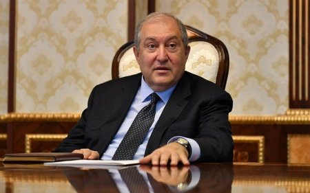 Ermənistan prezidentindən sensasion açıqlama