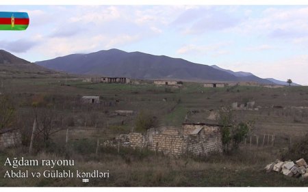 İşğaldan azad olunmuş Abdal və Gülablı kəndlərinin görüntüləri - VIDEO