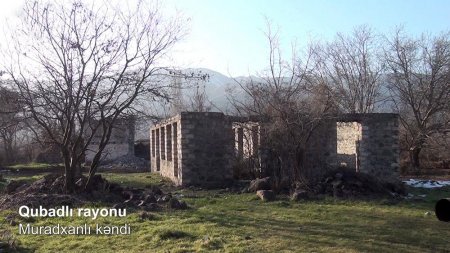 Qubadlının Muradxanlı kəndindən görüntülər - VİDEO