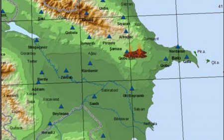 Azərbaycanda palçıq vulkanı püskürüb