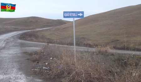 Füzuli rayonunun Aşağı Veysəlli kəndindən görüntülər - VİDEO