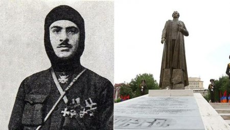 Xocavənddə erməni faşist Qaregin Njdeyə qoyulan heykəl söküldü