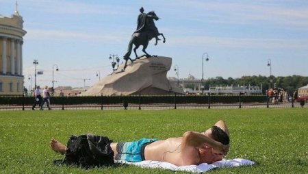 Sankt-Peterburqda son 116 ilin rekord istiləri qeydə alınıb