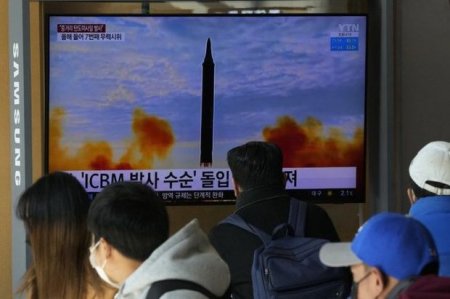 Şimali Koreyanın atdığı raket səs sürətini 16 dəfə ötüb