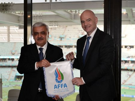 FIFA prezidenti Rövnəq Abdullayevdən “Qarabağ”a təbrikini çatdırmasını xahiş etdi - FOTO
