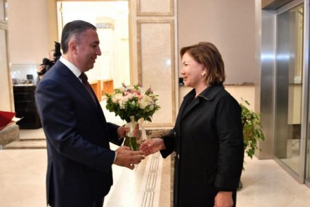Qazaxıstan Parlament Məclisi sədrinin müavini Azərbaycana səfər edib
