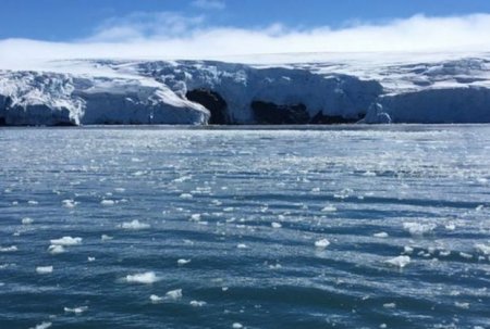 Antarktidaya yağan qarda buzların əriməsini sürətləndirən maddə tapıldı