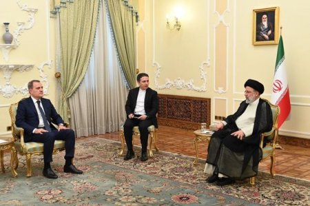 Azərbaycanın xarici işlər naziri İran Prezidenti ilə görüşüb - FOTO