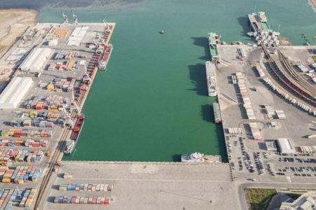 Bakı Limanının tikintisinin ikinci fazası üzrə görülən işlər açıqlandı - FOTO