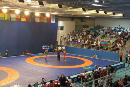 Azərbaycan İslamiadada güləş növündə ilk medalını qazanıb