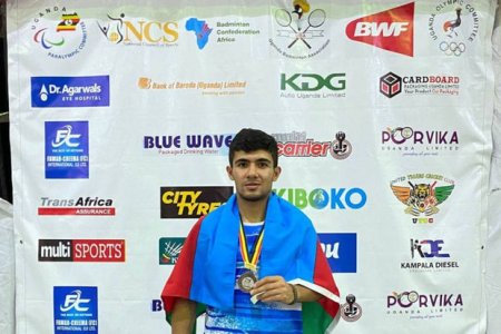 Azərbaycan parabadminton idman növündə ilk medalını qazanıb