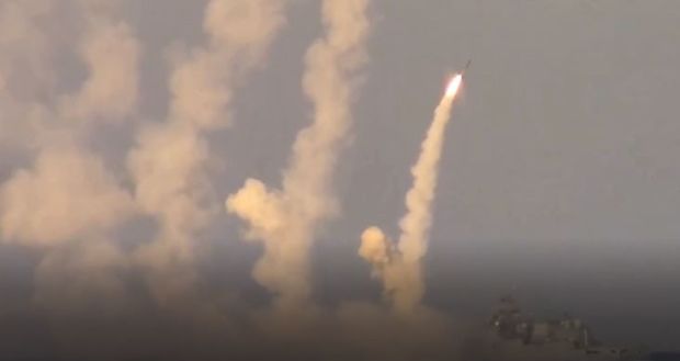 Kiyev İran dronları ilə vurulur - VİDEO