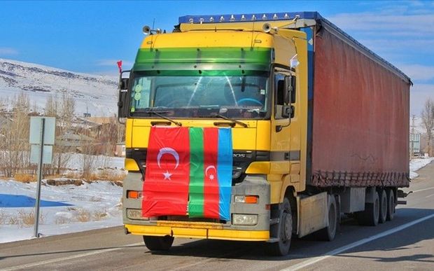 Bu gün Naxçıvandan Türkiyəyə daha 4 TIR yardım yola salınıb
