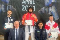 Azərbaycan karateçisi Avropa çempionu olub - FOTO