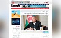 Ərəb mediası Prezident İlham Əliyevin Şuşa Qlobal Media Forumundakı çıxışına geniş yer ayırıb