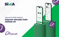 Artıq “Azercell” abunəçiləri internetsiz SİMA-dan istifadə edə biləcəklər