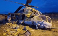 İraqda hərbi helikopter qəzaya uğrayıb, ölən və yaralanan var